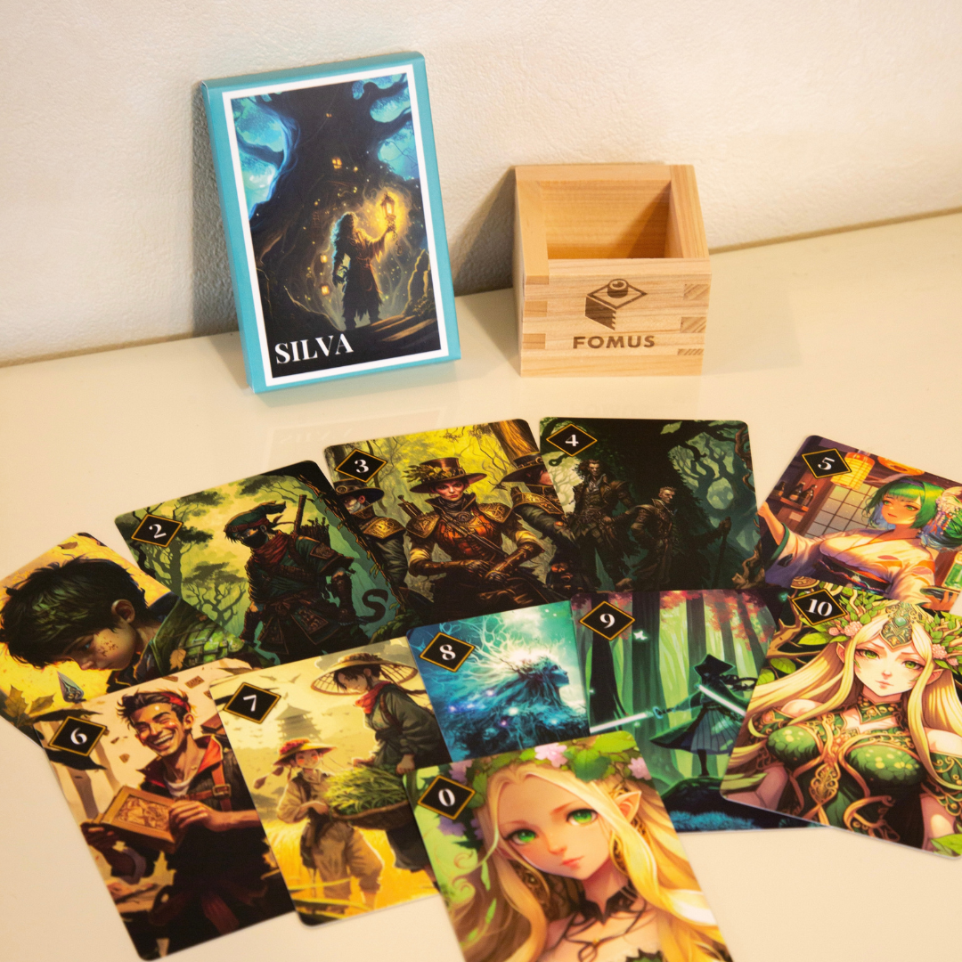 SILVA - 世界初の枡を使ったカードゲーム
