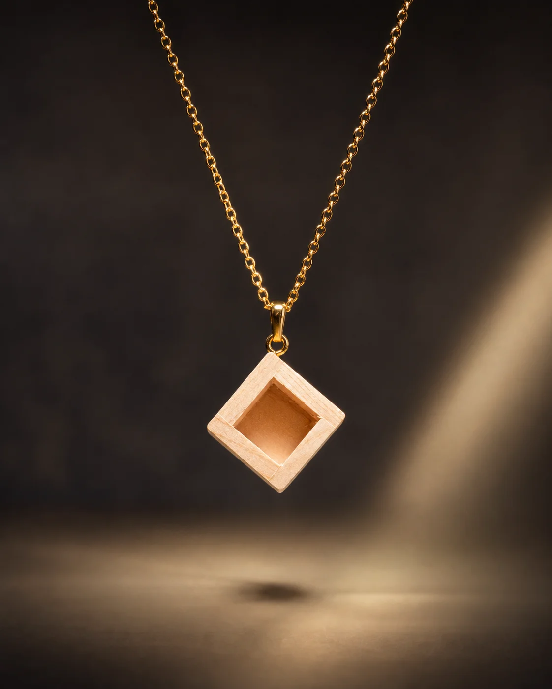 Yellow Masu Necklace