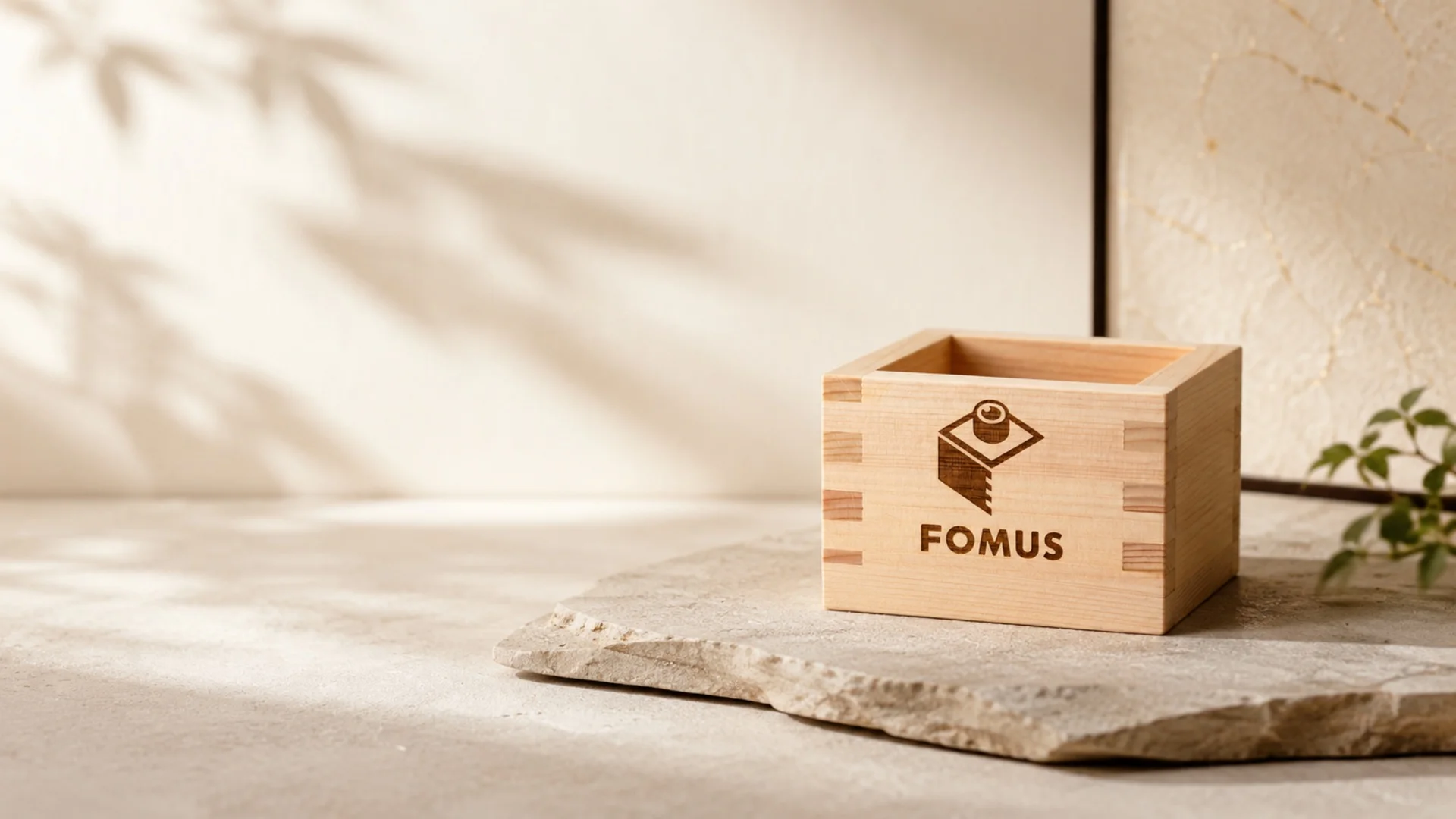 FOMUSの枡 — 国産ヒノキ